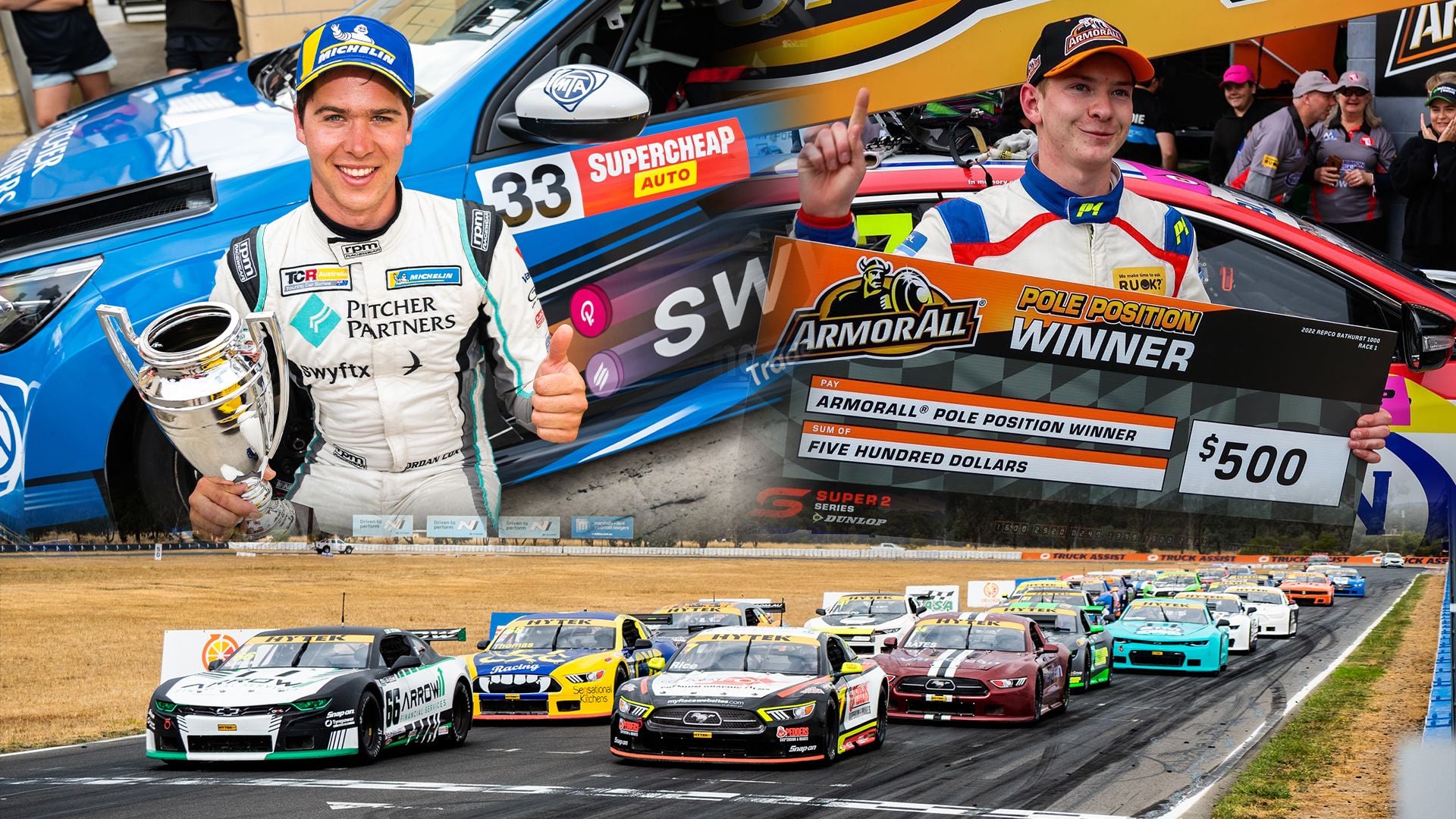 Drivers gear up for world-first two-driver TA2 event in Darwin Drivers gear up for world-first two-driver TA2 event in Darwin